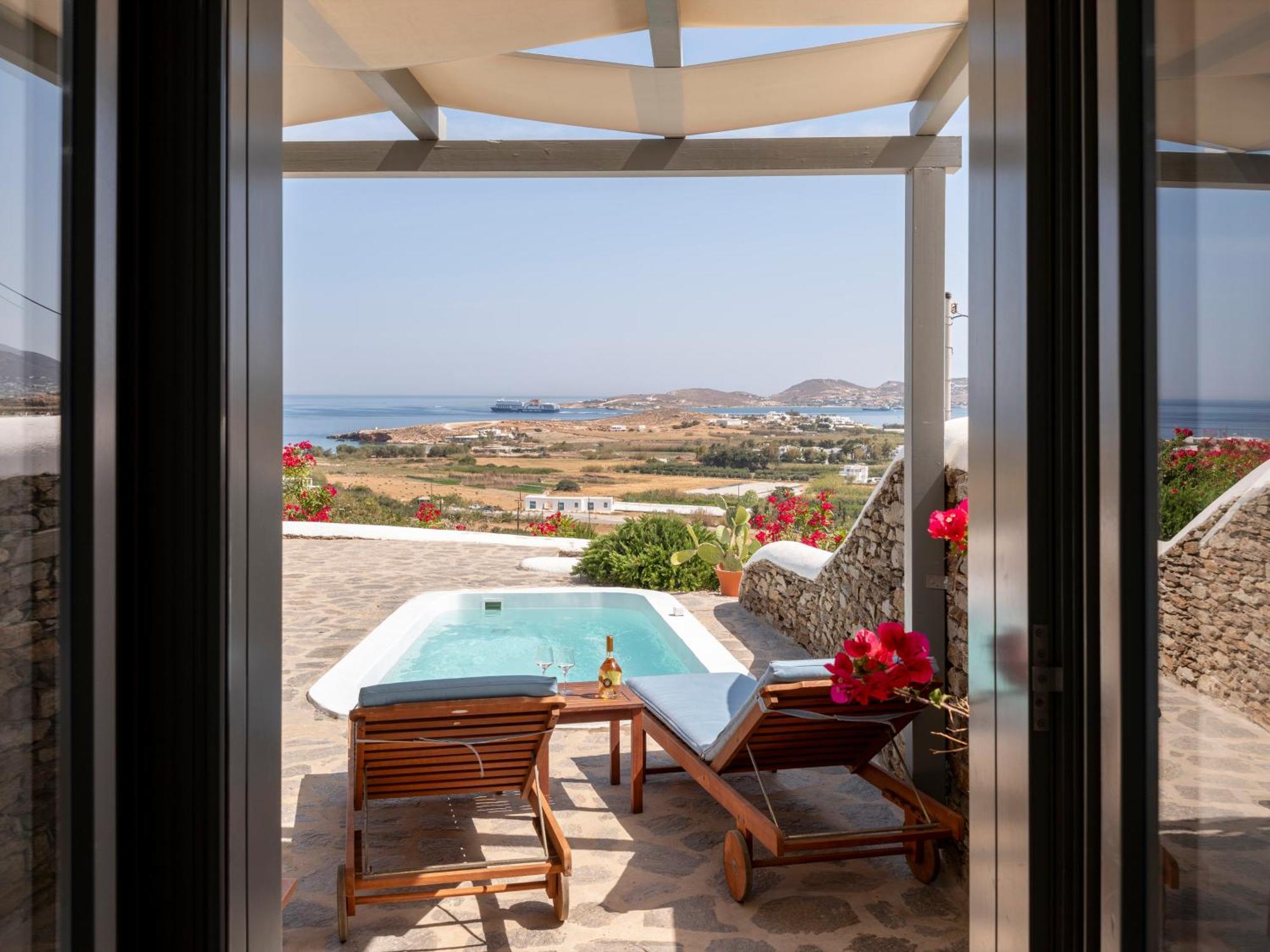 Peters Place - Paros Resort 帕拉斯波罗斯 外观 照片