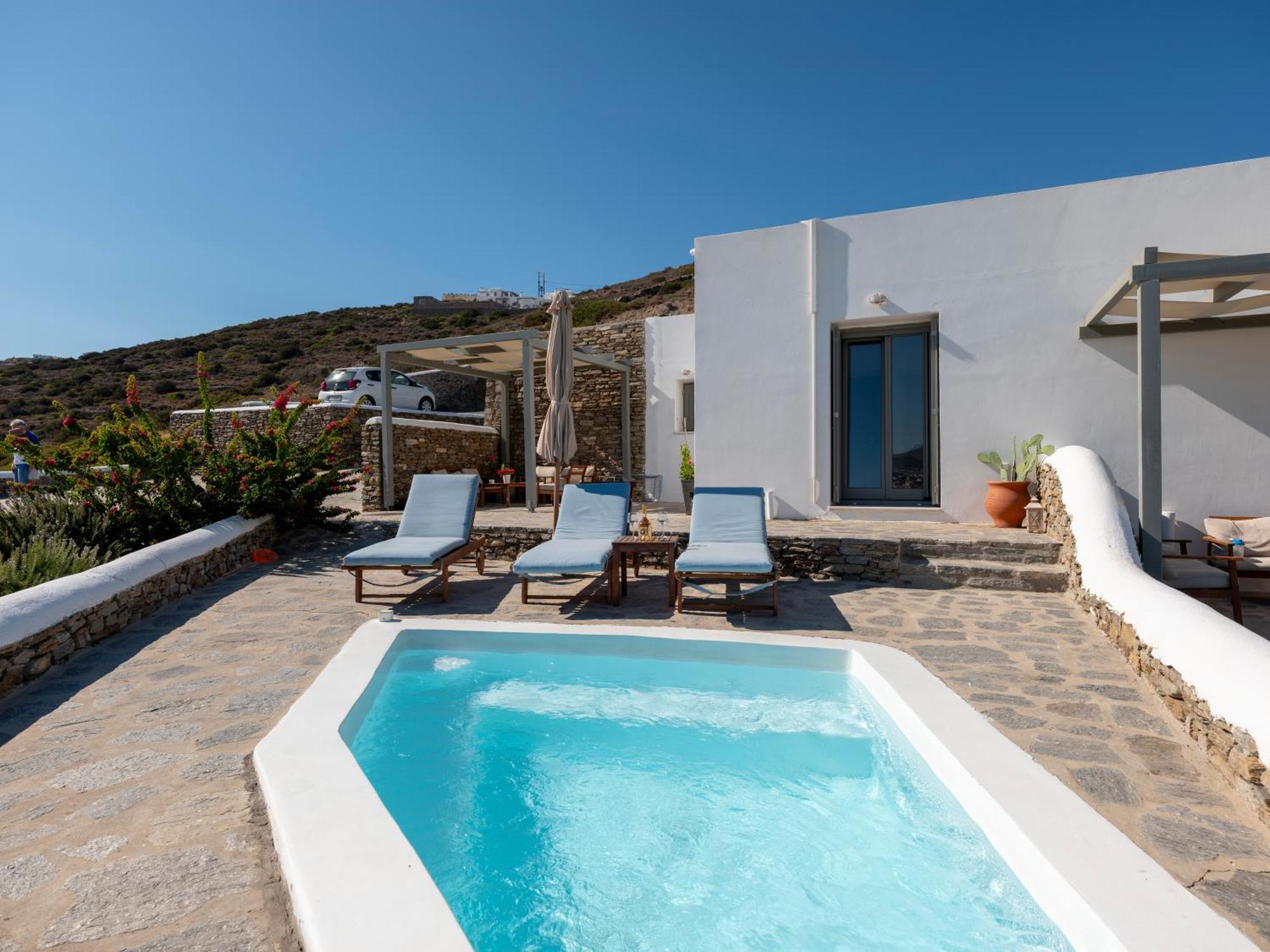 Peters Place - Paros Resort 帕拉斯波罗斯 外观 照片