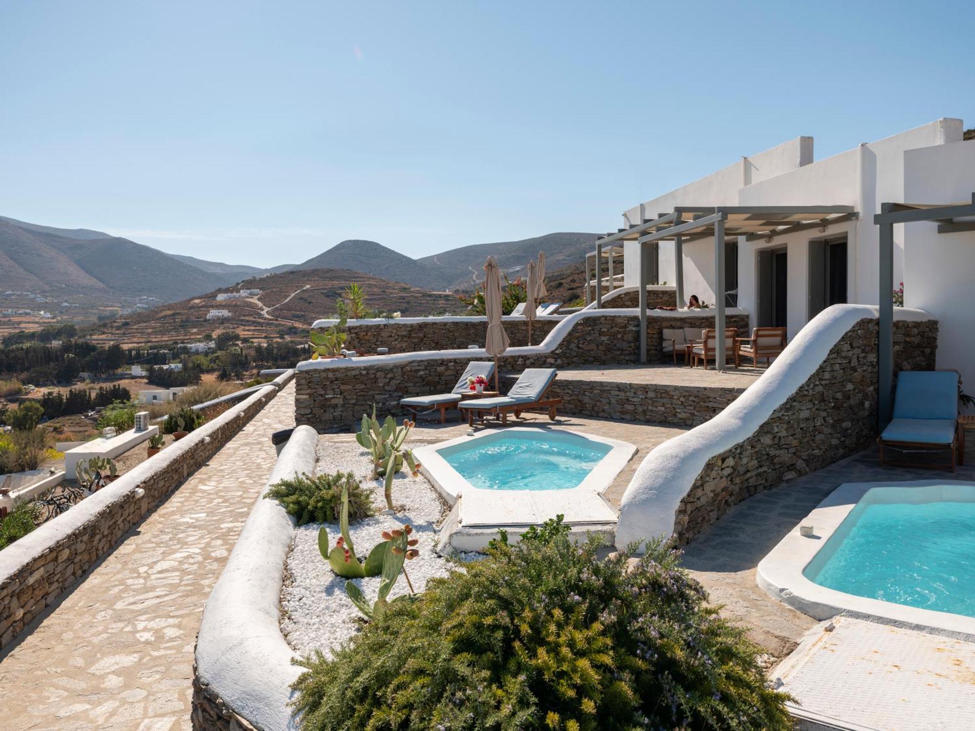 Peters Place - Paros Resort 帕拉斯波罗斯 外观 照片