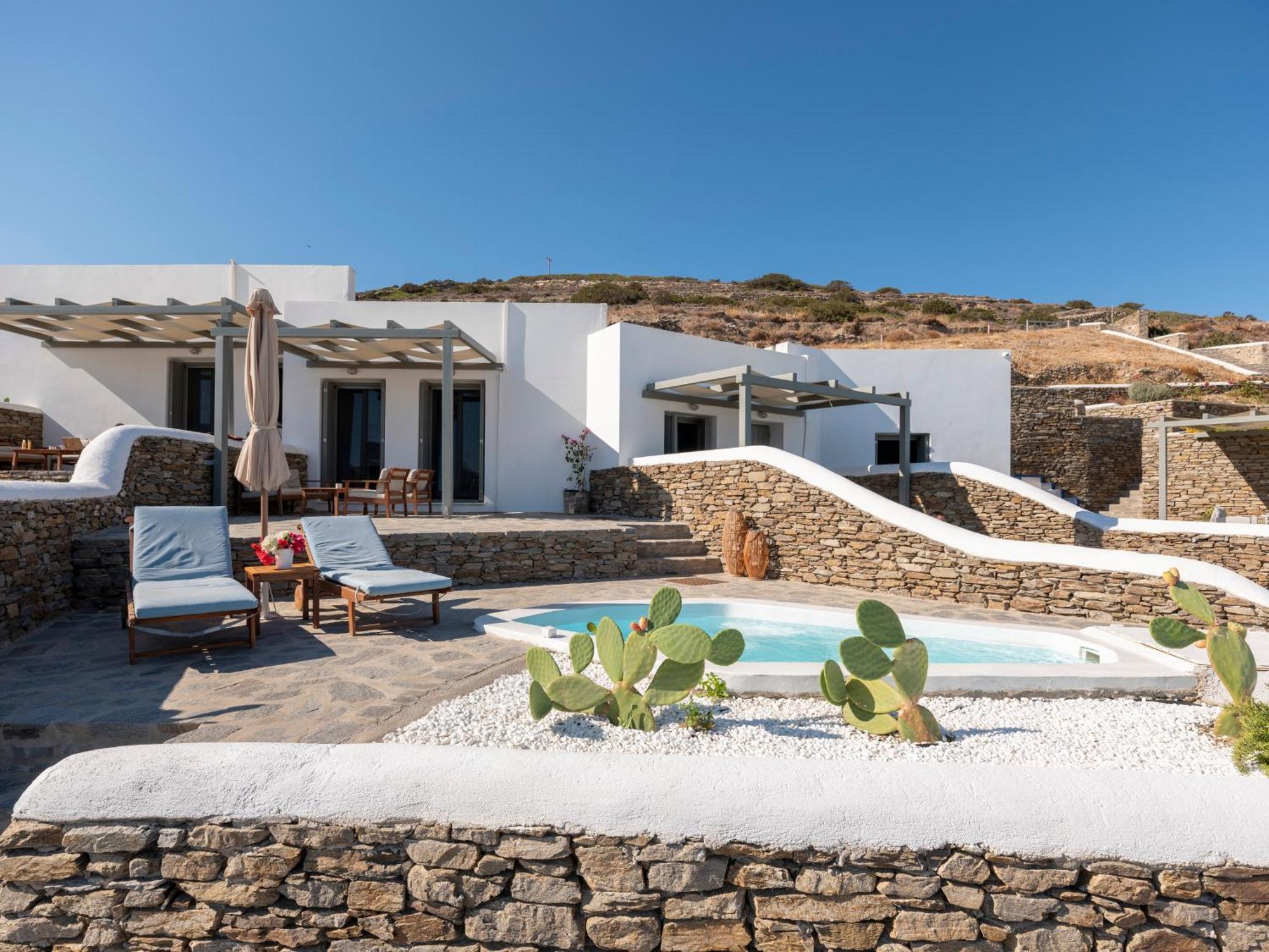 Peters Place - Paros Resort 帕拉斯波罗斯 外观 照片