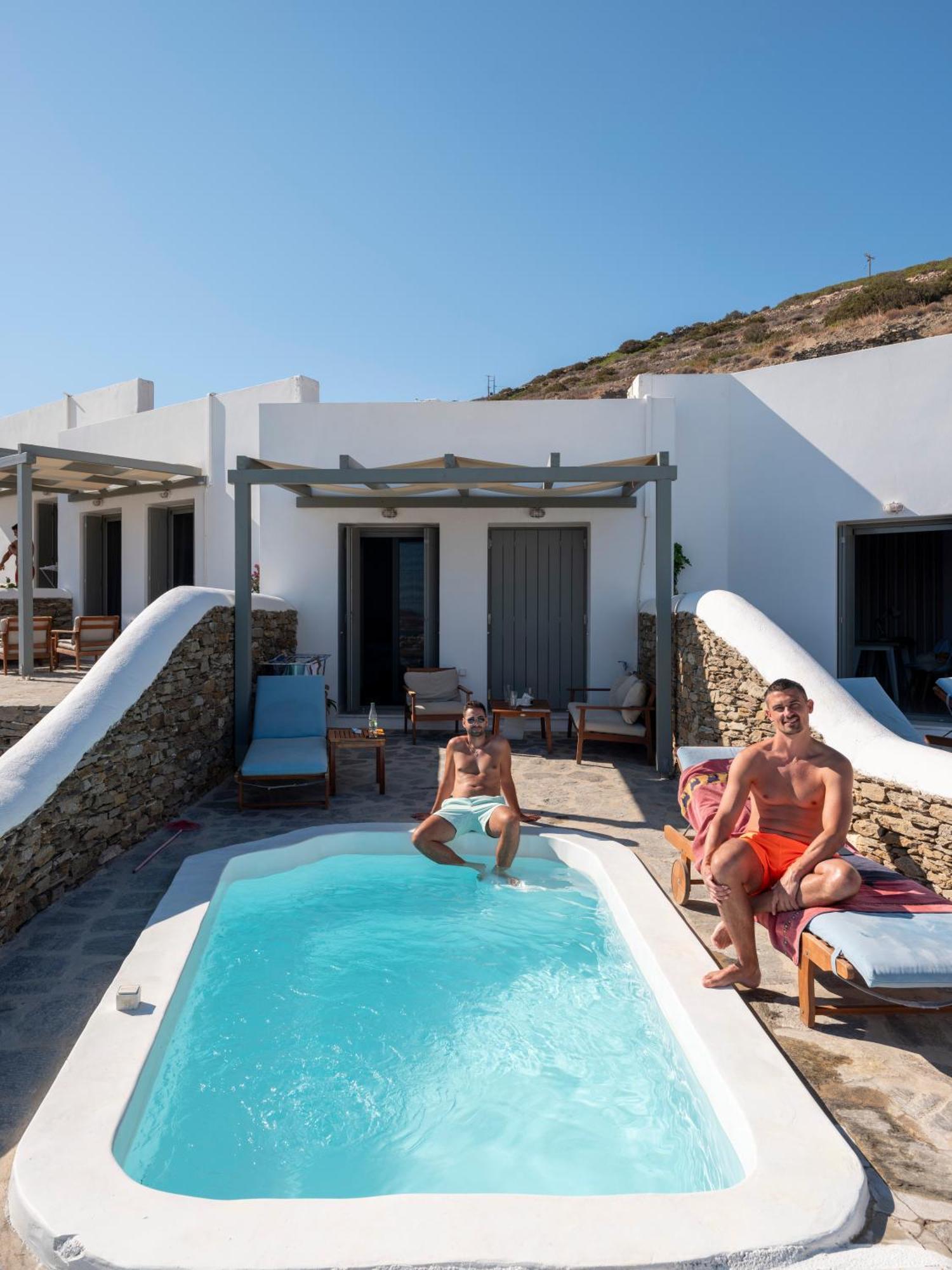 Peters Place - Paros Resort 帕拉斯波罗斯 外观 照片